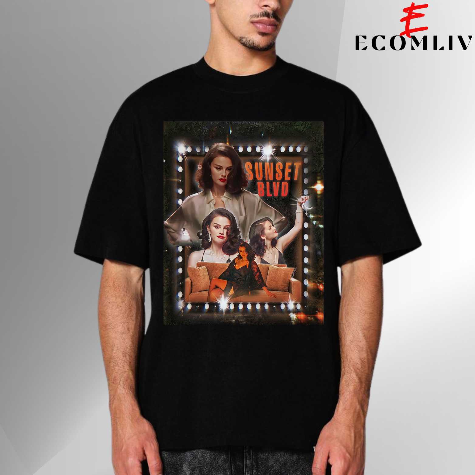 Selena Gomez Sunset Blvd T-Shirt, Unisex Tee